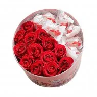 Розы с Раффаэлло Розы с Раффаэлло